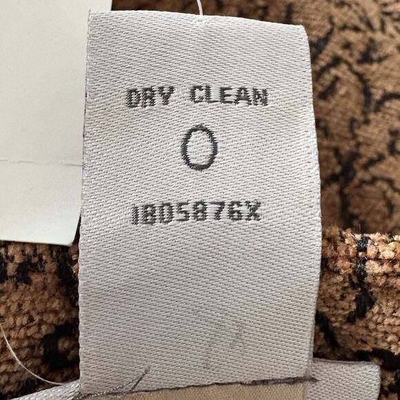 NWT Renaissance Womsn Brown Black Textured Zip Blazer Jacket Career Size 1X - Picture 5 of 5